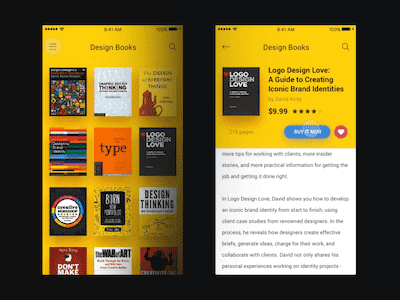 Book App Design