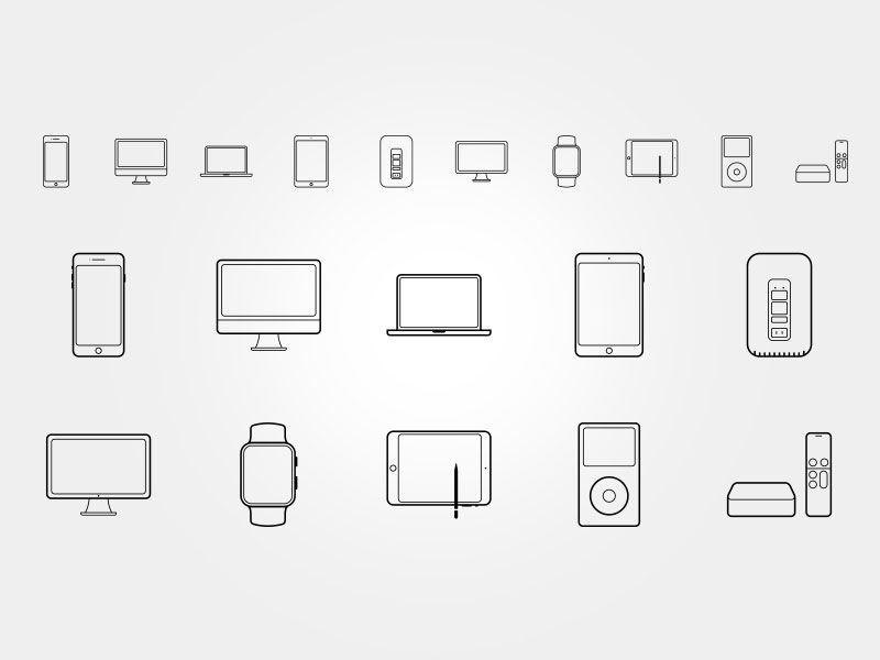 Apple Icon Set