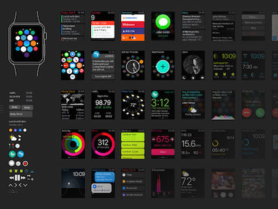 Apple Watch UI Kit v2