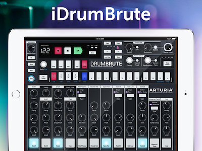 Arturia DrumBrute iPad Concept