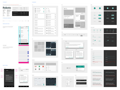 Google Material Design UI