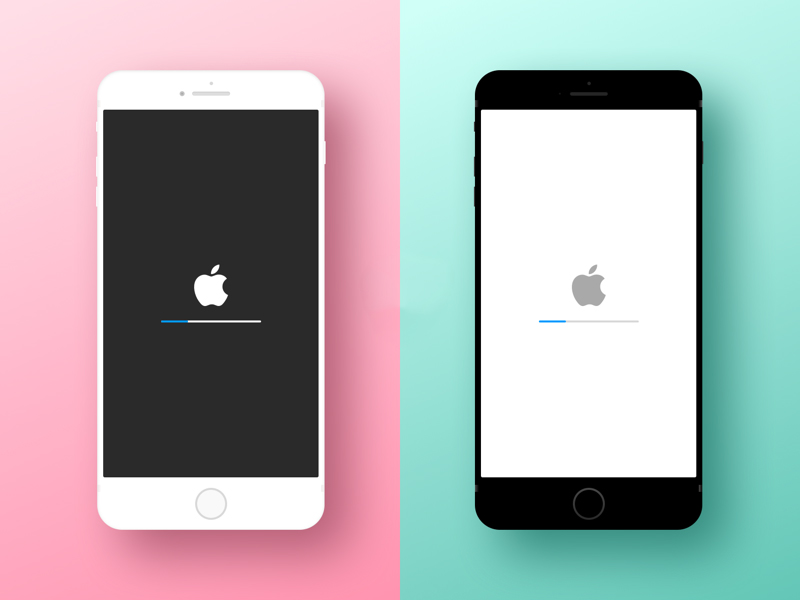 Minimal iPhone Device Mockup