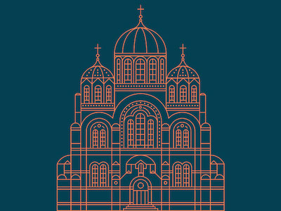 Cathedral Illustration