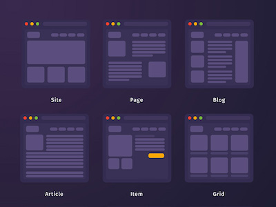 Mini Wireframes