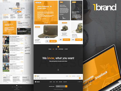 One Brand UI Kit Free Sample