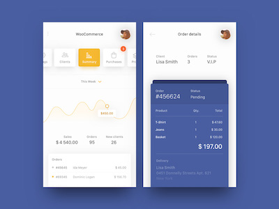 WooCommerce App Concept