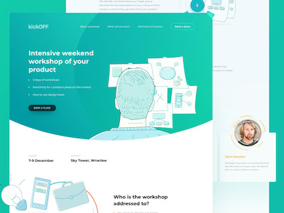 Workshop Landing Page