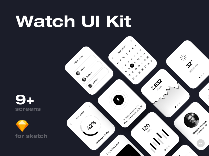 Apple Watch UI Kit