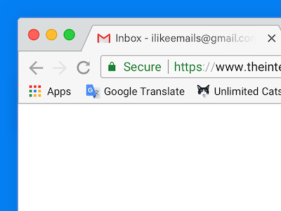 Chrome Mockup on MacOS