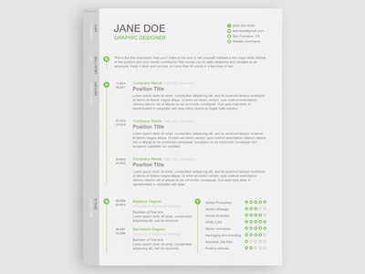 Resume Template