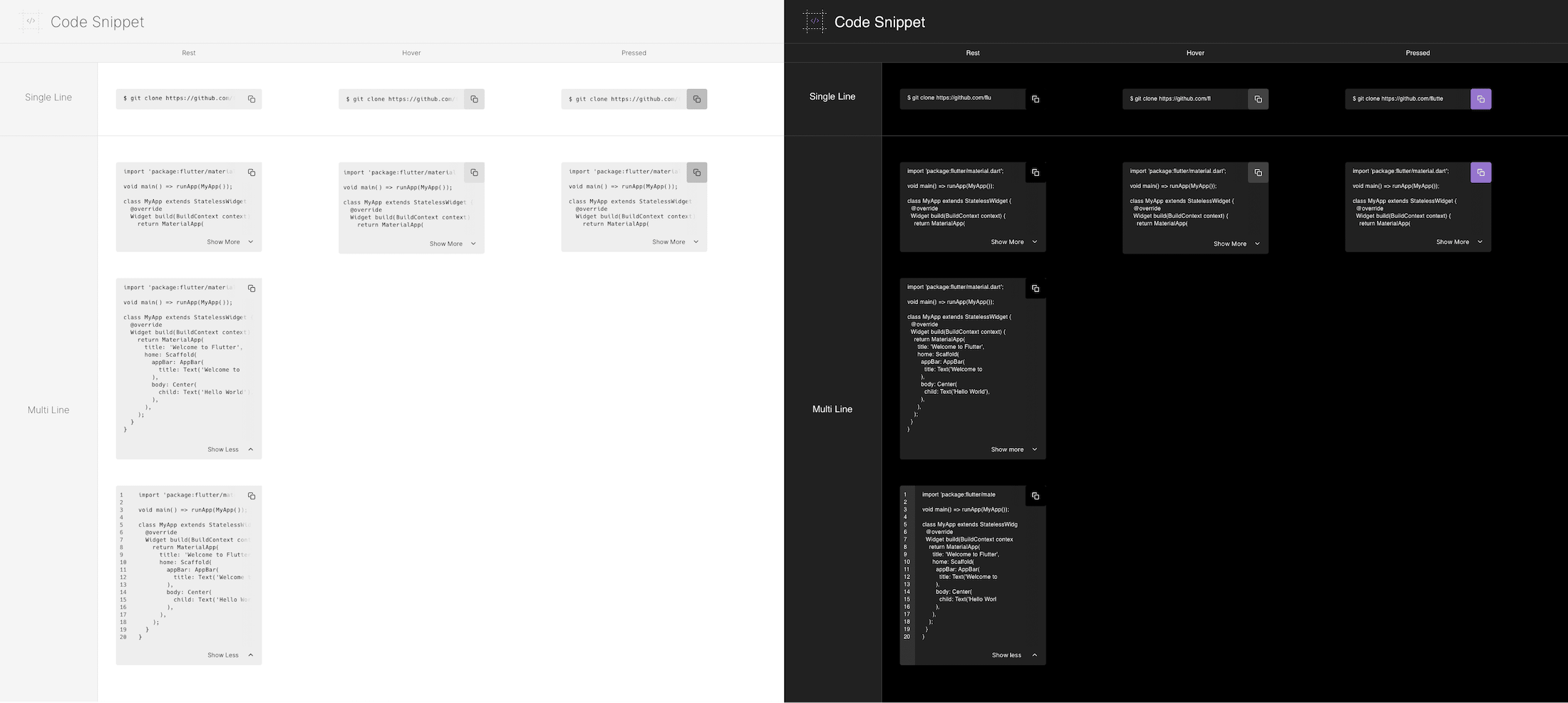 Components - 14 Mobile Code Snippets