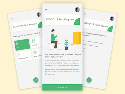 COVID-19 Test Booking App