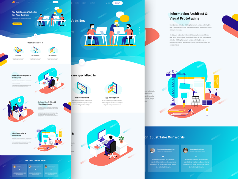 Creative Agency Landing Page