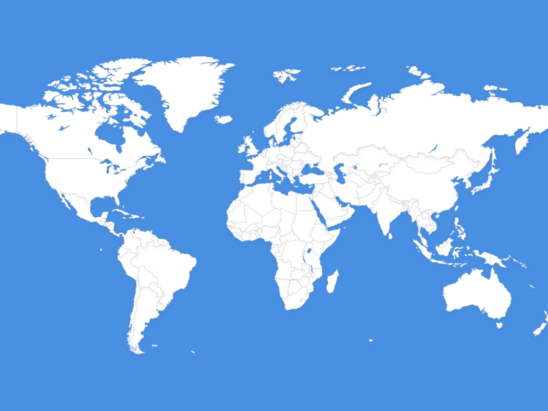 Detailed World Map