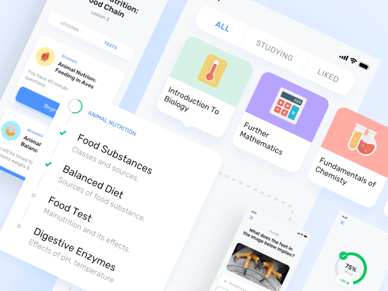 E-learning App UI Kit