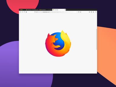 Firefox Browser Mockup