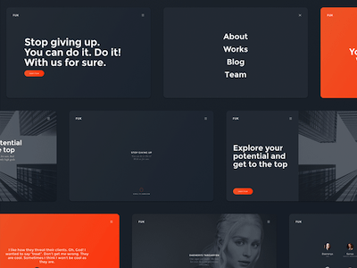 Free Website UI Kit