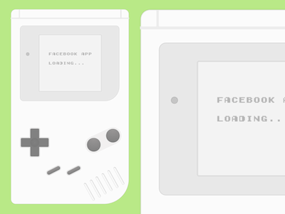 Gameboy UI Template