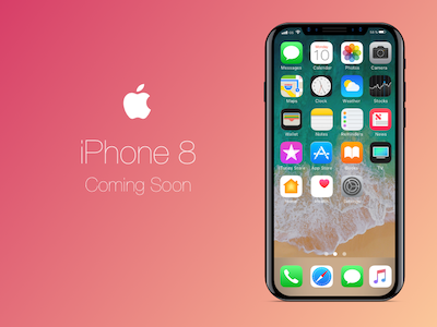 iPhone 8 Concept Mockup