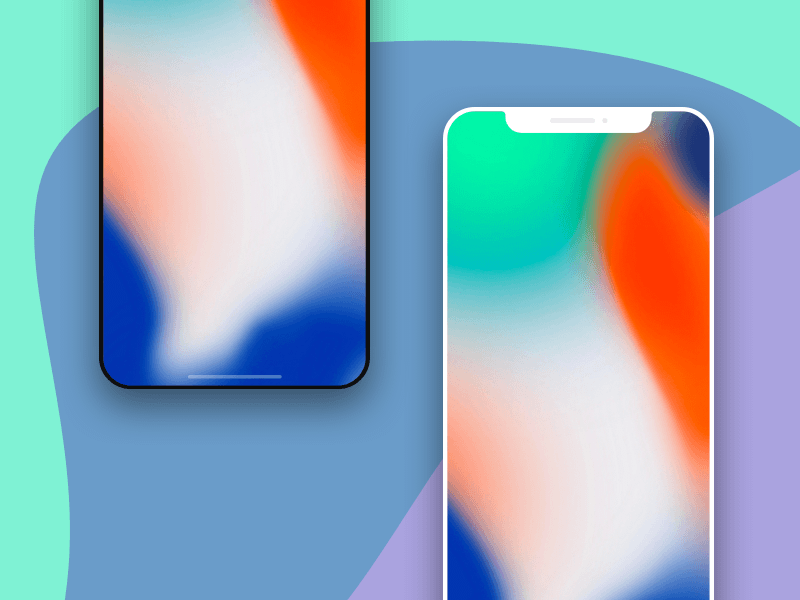 Thin iPhone X Mockups