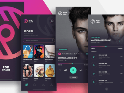 Podcast App Concept