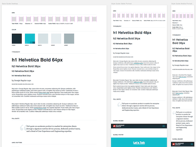 Responsive Style Guide