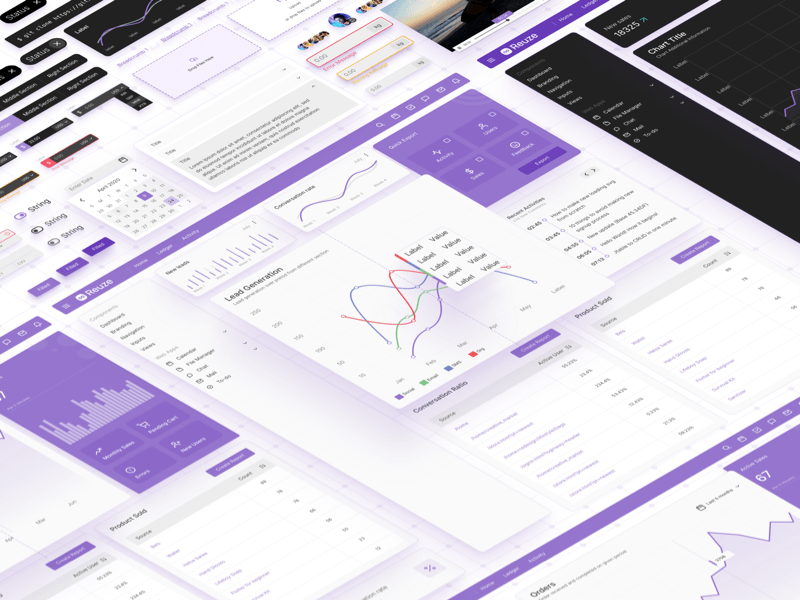 Dashboards & Web Apps UI Kit