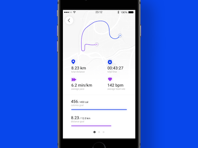 Running App Concept