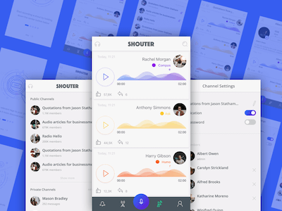 Shouter Music App