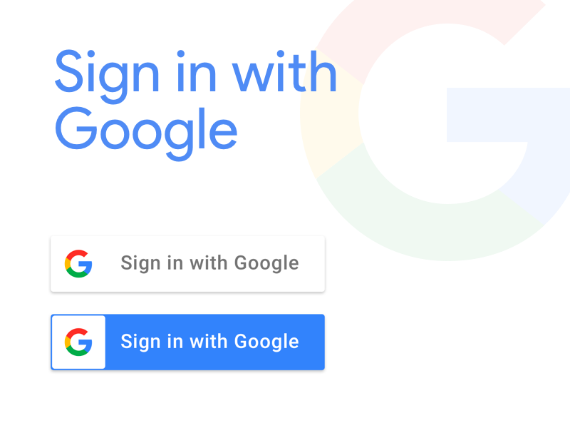 Sign In with Google