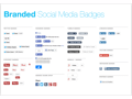 Branded Social Media Badges