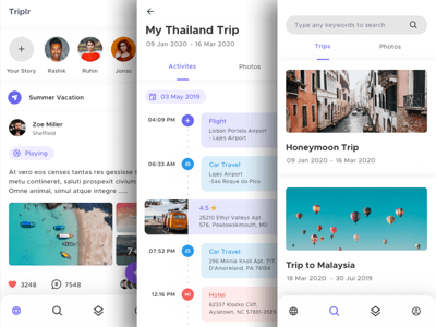 Travel App Concept