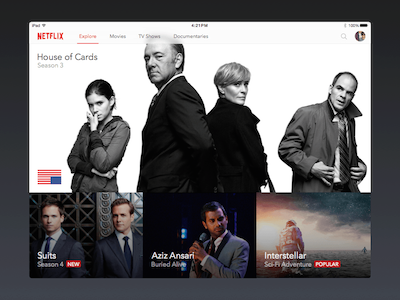 Netflix for iPad