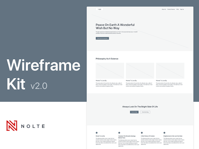 Nolte Wireframe Kit v2